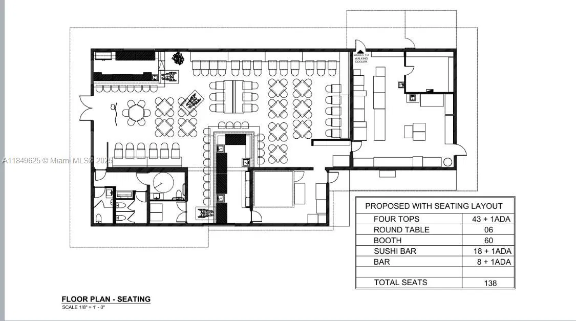 Turnkey Restaurant with a Valuable 4COP Liquor License