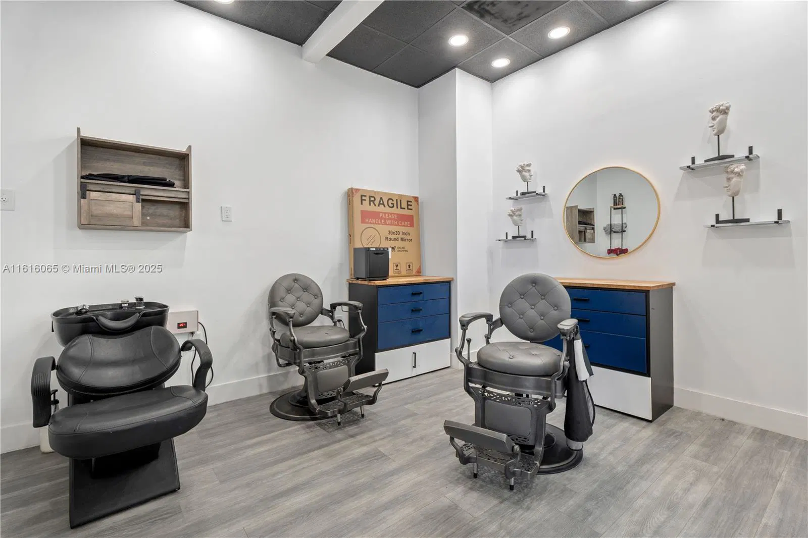 Turnkey Barbershop with Prime Location