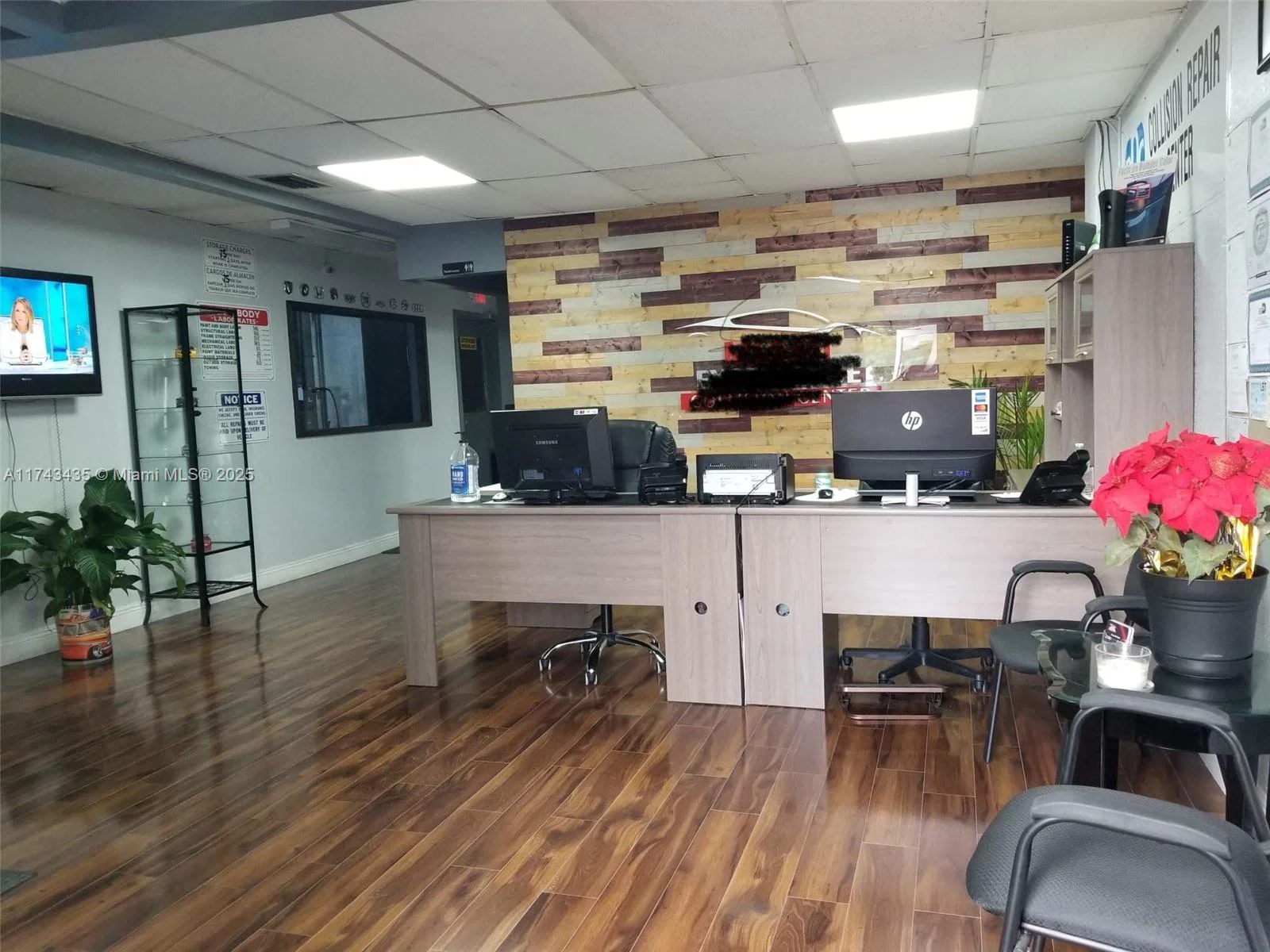 Turnkey Auto Body Shop with Active Paint Booth