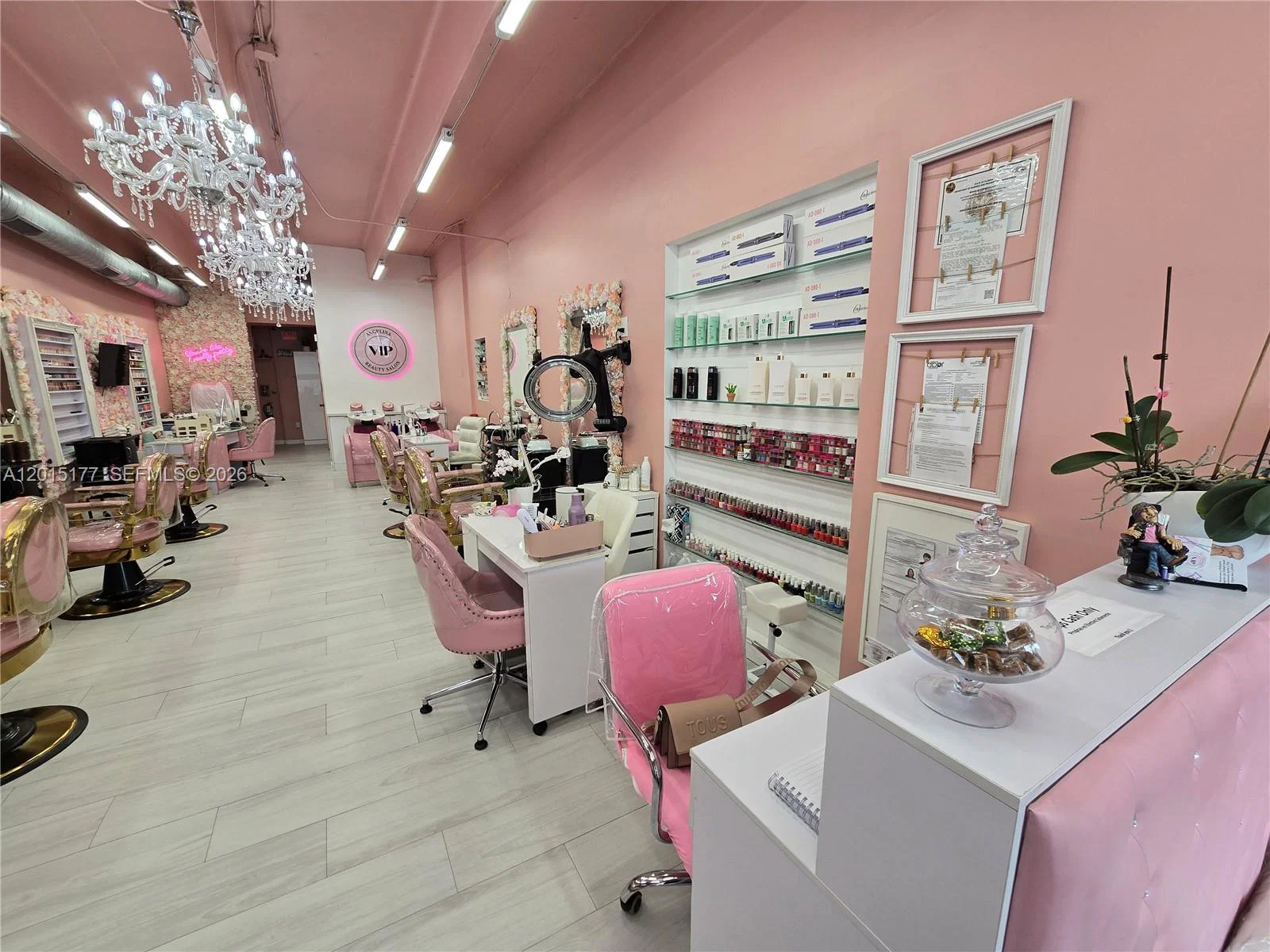 Premier Beauty Salon with Established Client Base