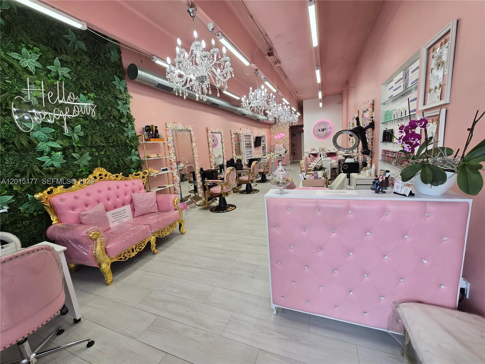 Premier Beauty Salon with Established Client Base
