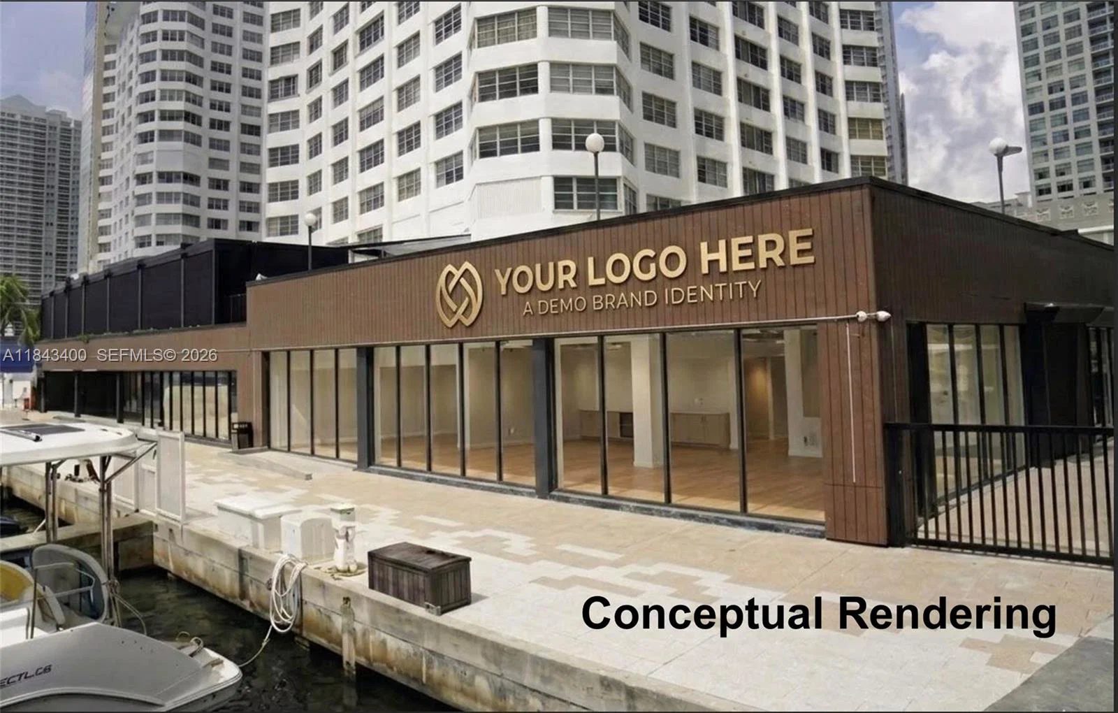 Premier Waterfront Commercial Condo with Panoramic Bay Views