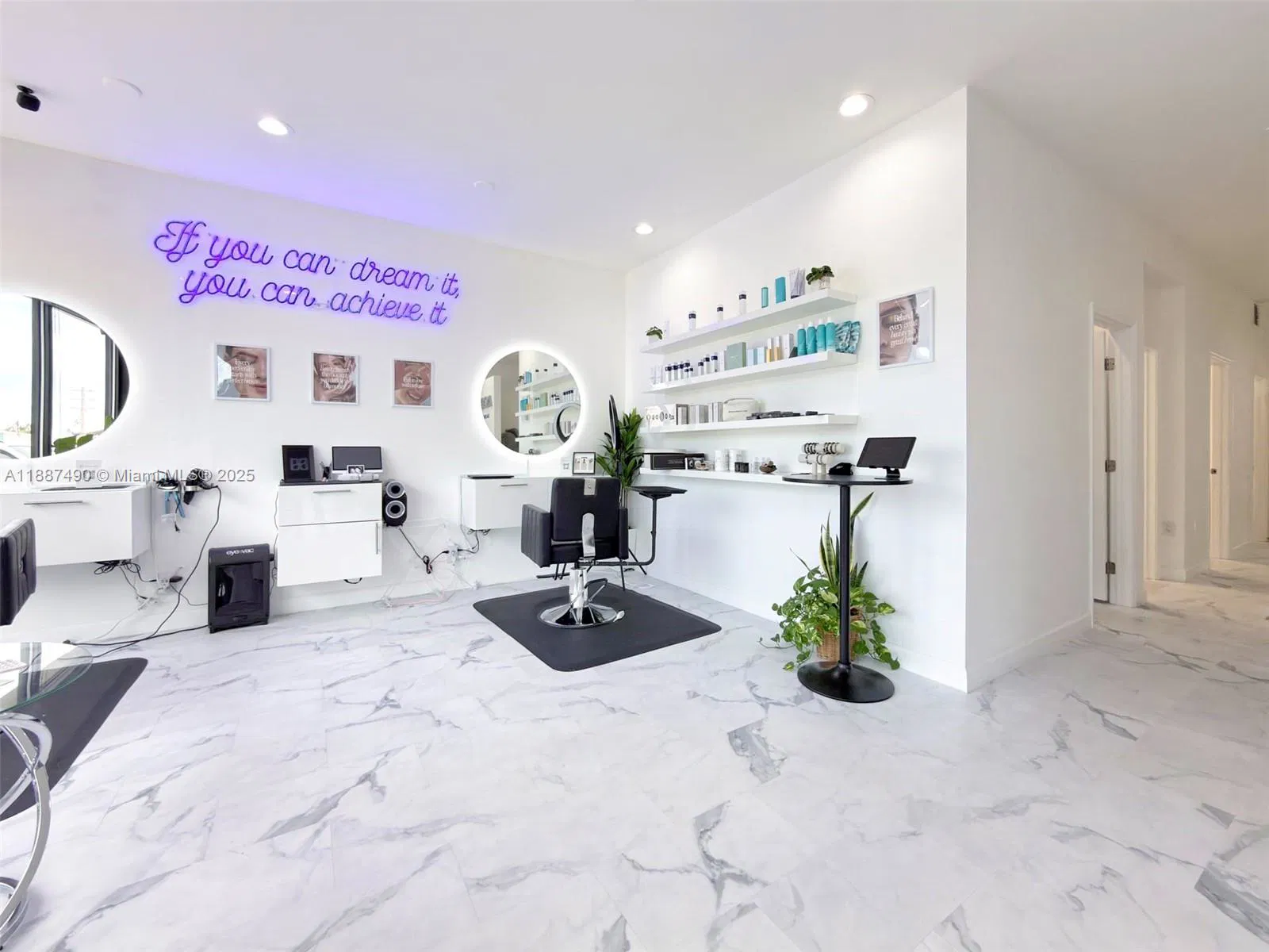 Turnkey Beauty Salon and Spa with Modern Build Out