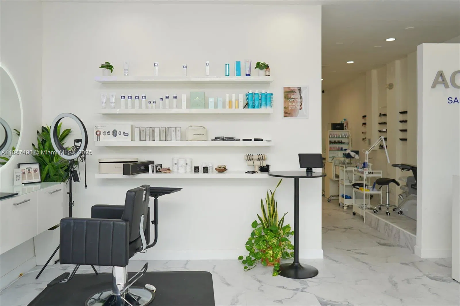 Turnkey Beauty Salon and Spa with Modern Build Out