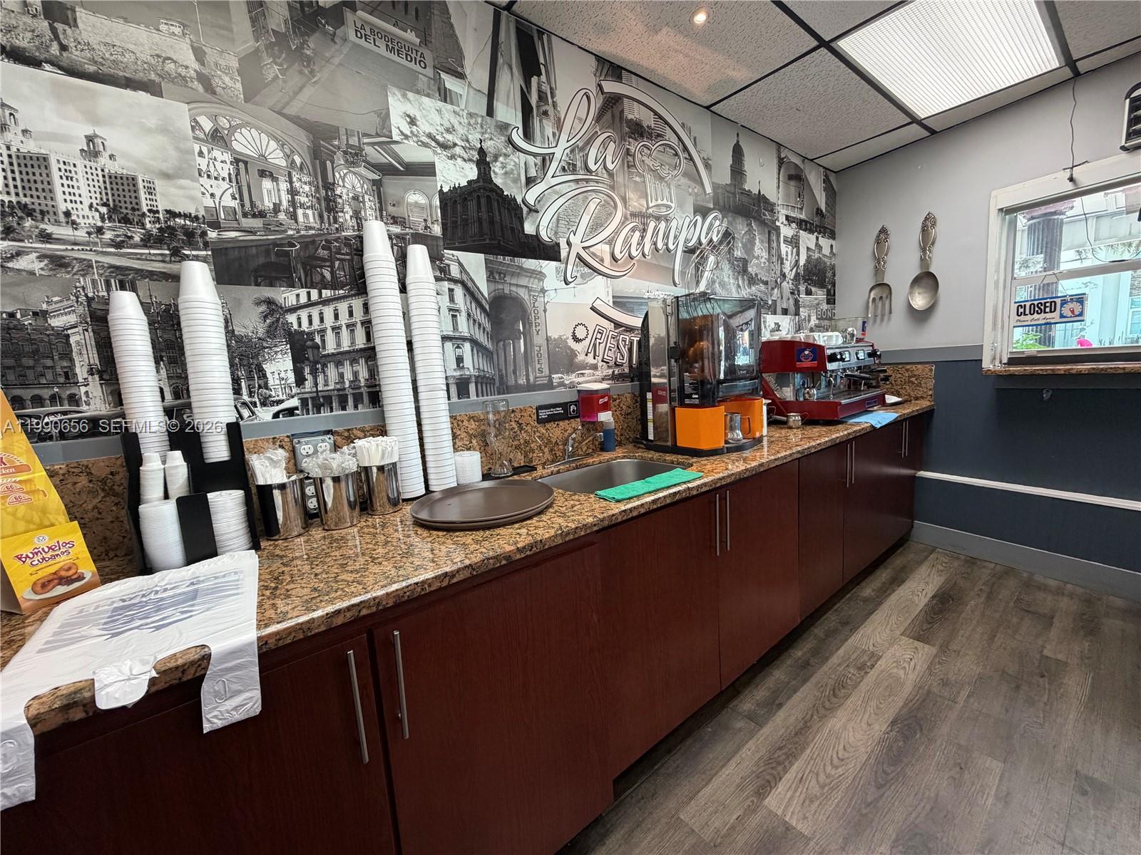 Turnkey Cuban Restaurant with Full Commercial Kitchen