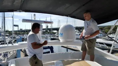 Complete Marine Electronics Service Assets with Client List
