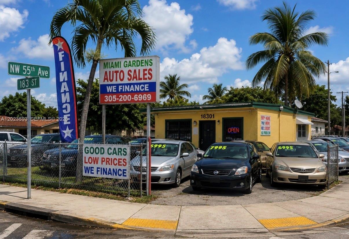 Premier Car Dealership with Prime Hard Corner Real Estate