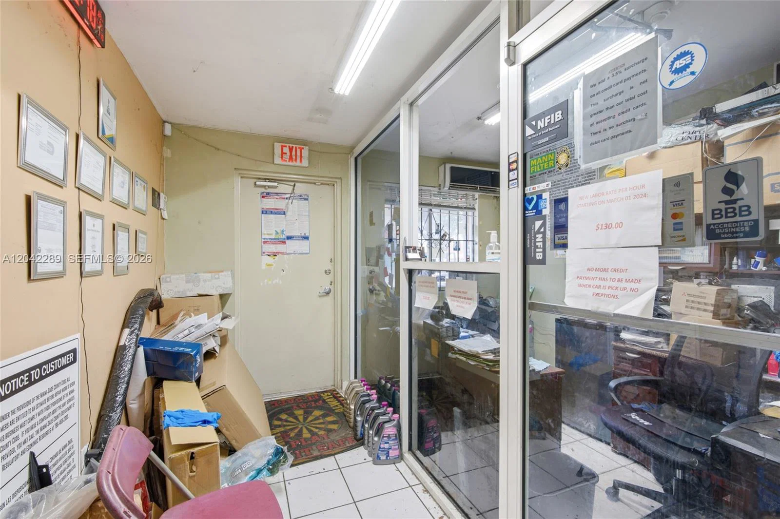 Established Auto Repair Shop with Grandfathered Miami Dade Location