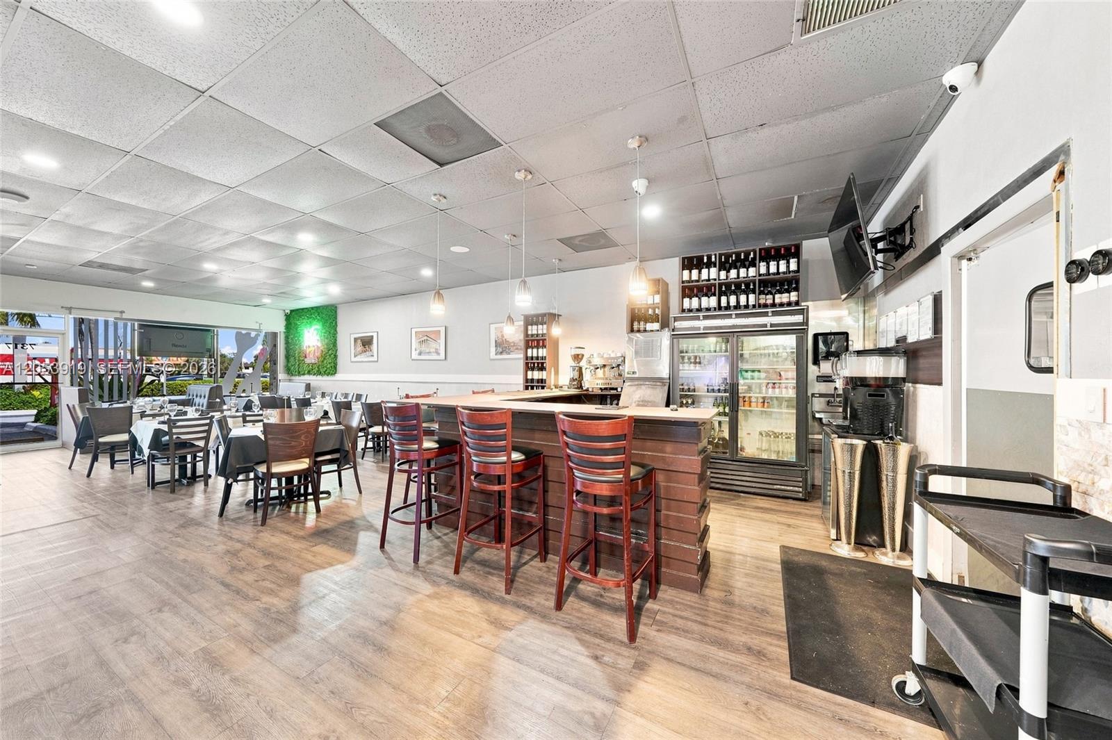 Complete Restaurant Equipment Package with Beer  Wine License