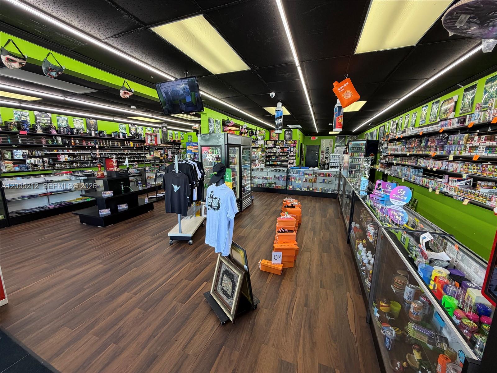 Turnkey Smoke Shop Asset Package with Inventory and Fixtures
