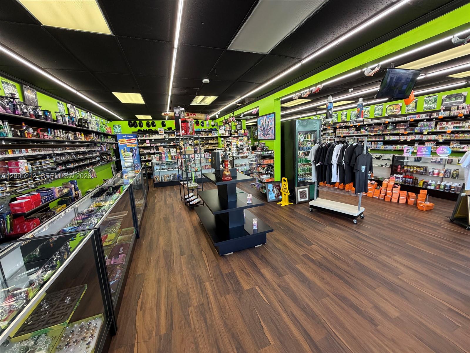 Turnkey Smoke Shop Asset Package with Inventory and Fixtures