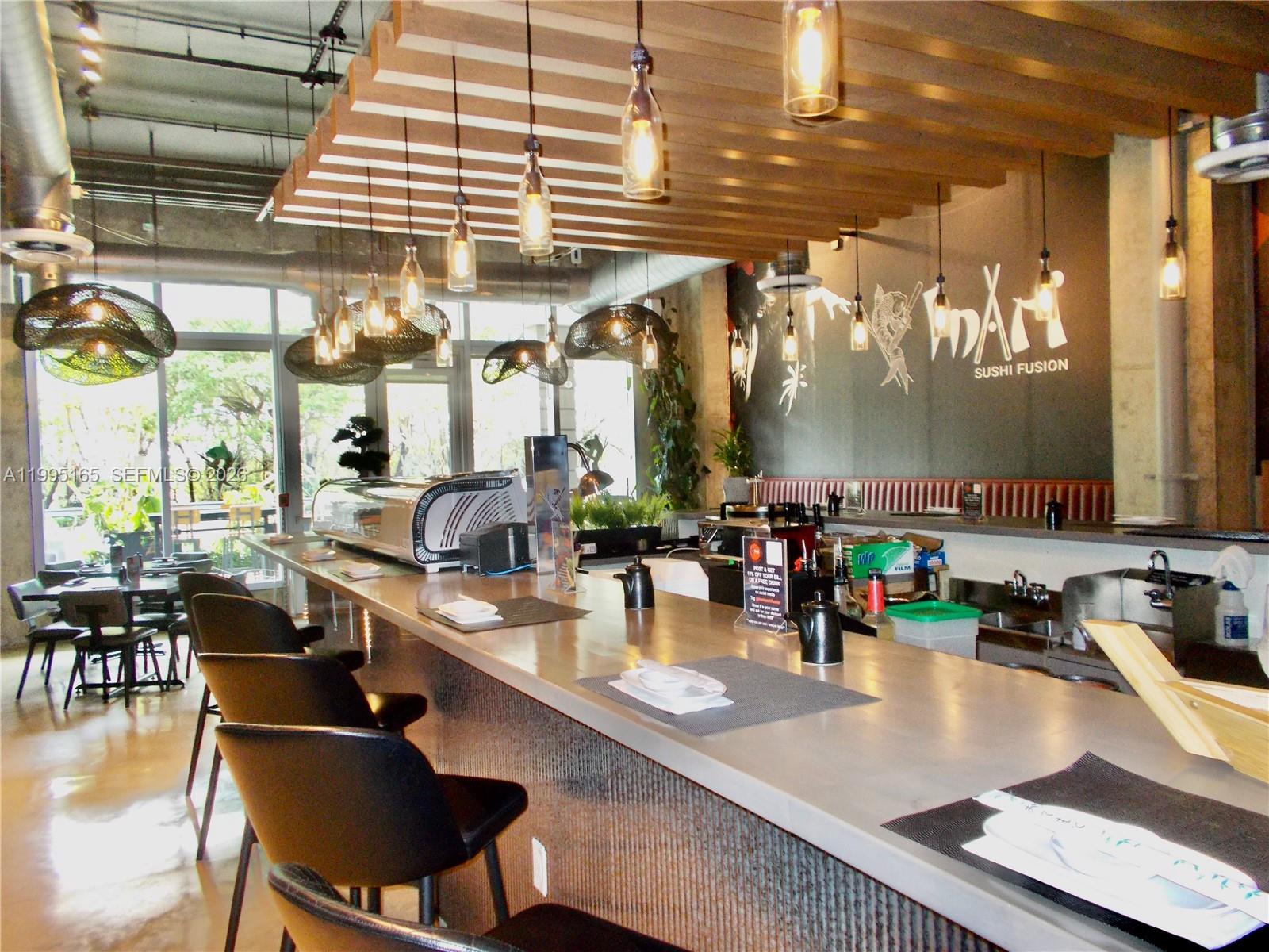 Turnkey Sushi Restaurant in a Prime High Traffic Location