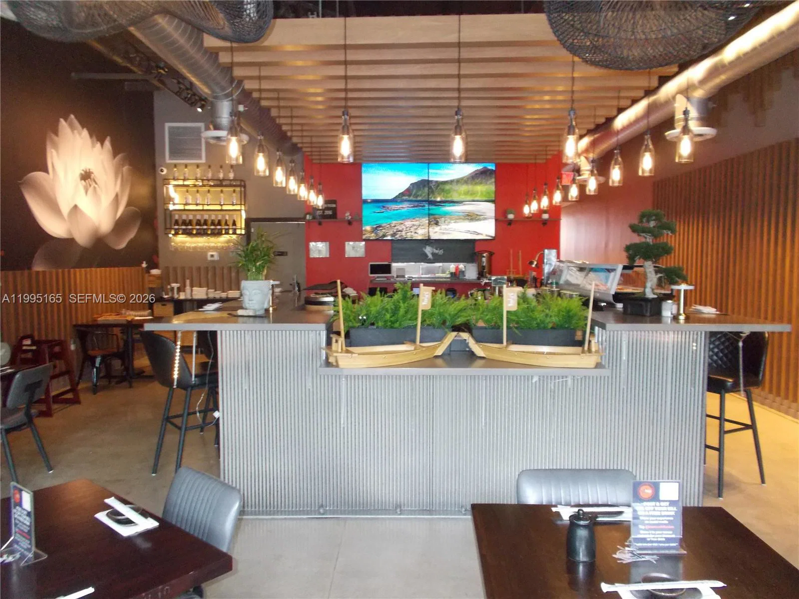 Turnkey Sushi Restaurant in a Prime High Traffic Location