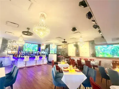 Complete Restaurant Equipment Package with Elegant Dining Atmosphere