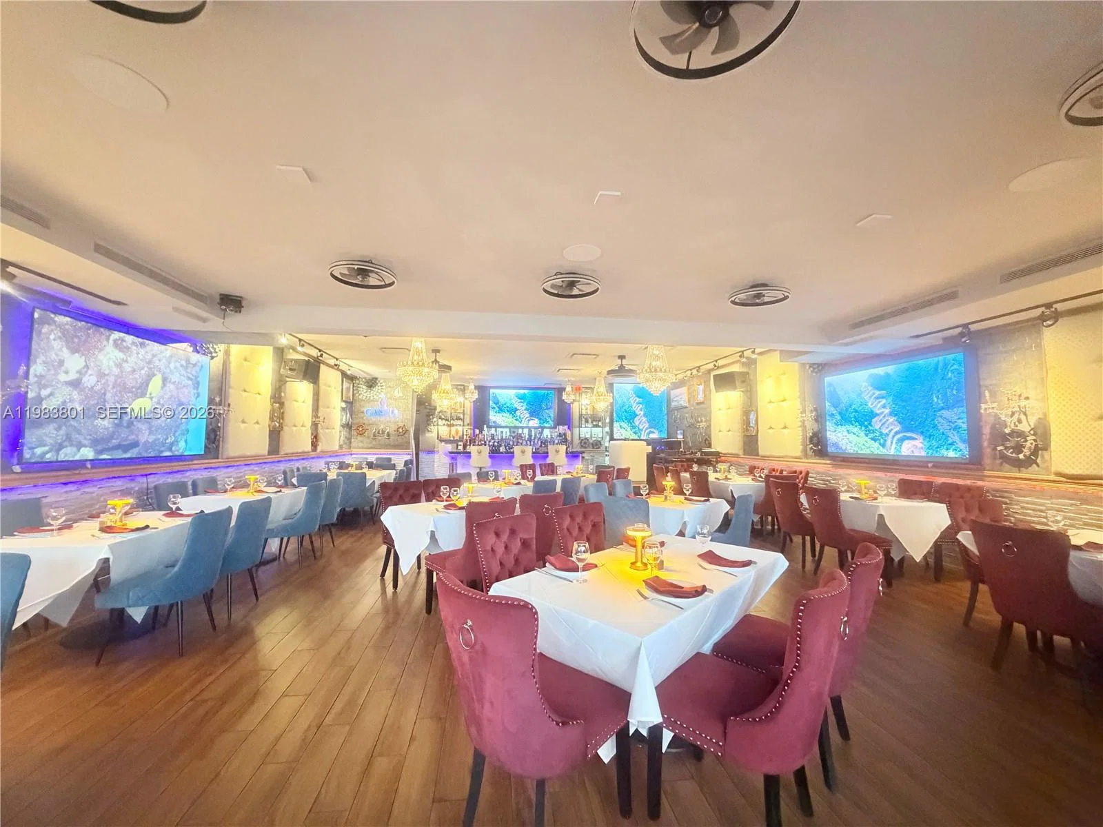 Complete Restaurant Equipment Package with Elegant Dining Atmosphere