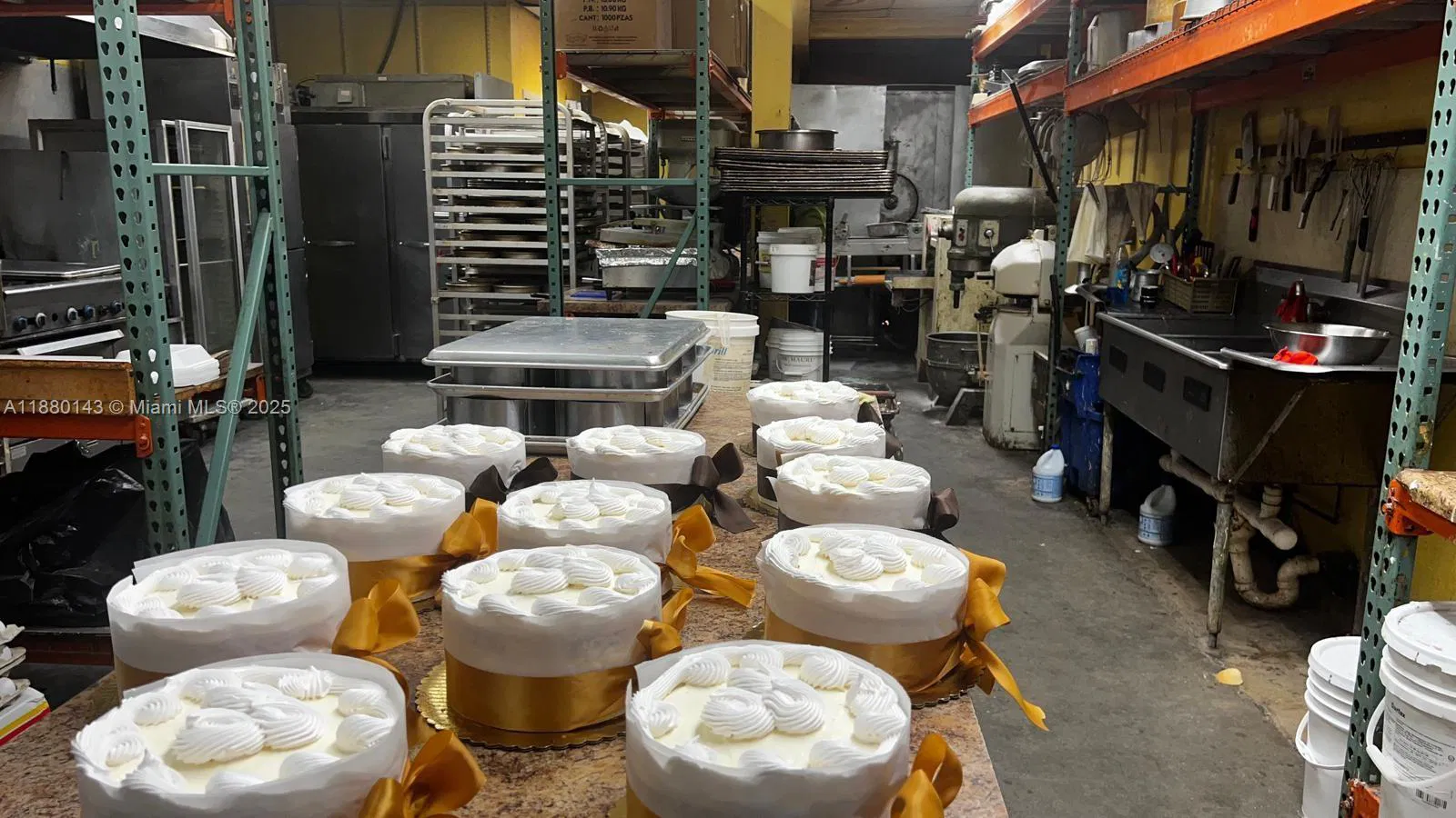 Profitable Bakery with Patented Yolk Baked Cakes