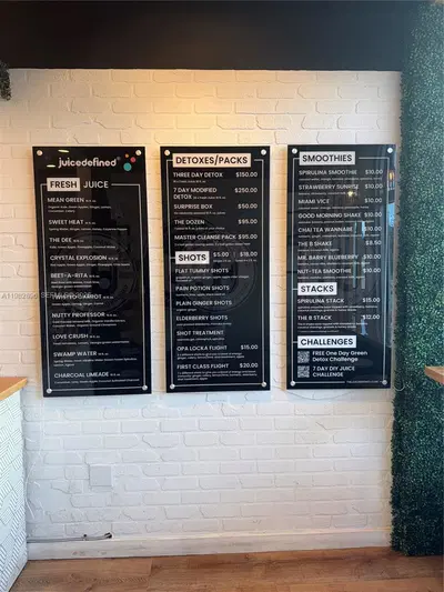 Complete Juice Bar Equipment Package with New Grease Trap