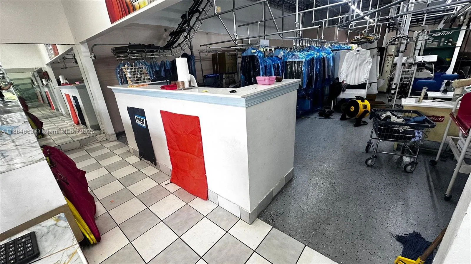 Established Dry Cleaning Service with a Built in Customer Base