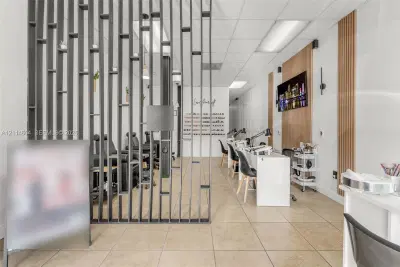 Complete Nail Salon Equipment Package with Rented Suites