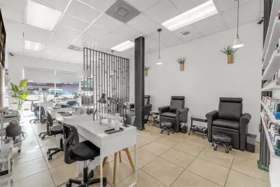 Complete Nail Salon Equipment Package with Rented Suites