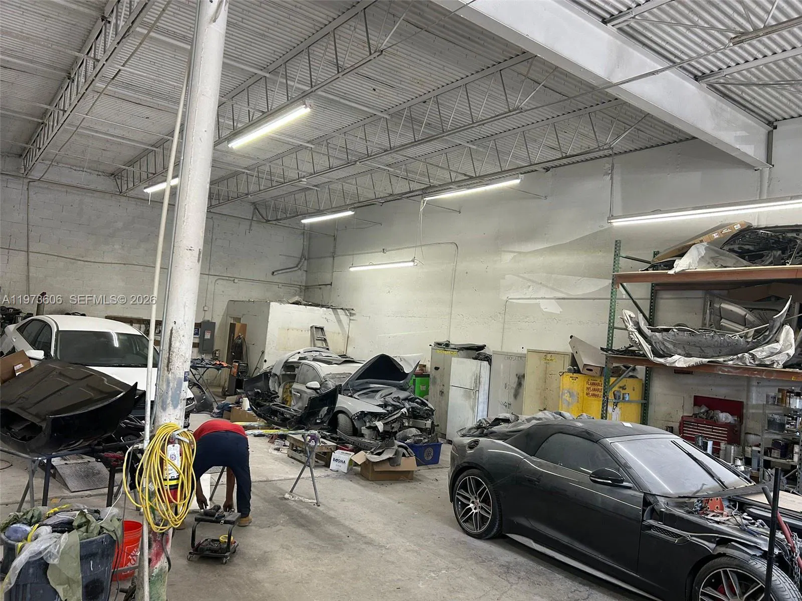 Complete Auto Body Shop Equipment Package with Key Assets