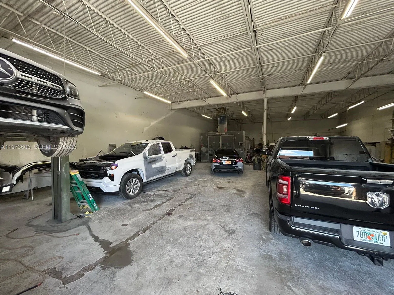 Complete Auto Body Shop Equipment Package with Key Assets