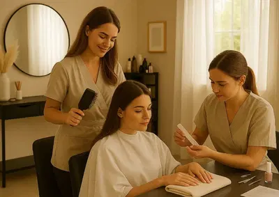 Premier Luxury Beauty Spa  Salon with an Inviting Ambiance