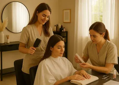 Premier Luxury Beauty Spa  Salon with an Inviting Ambiance