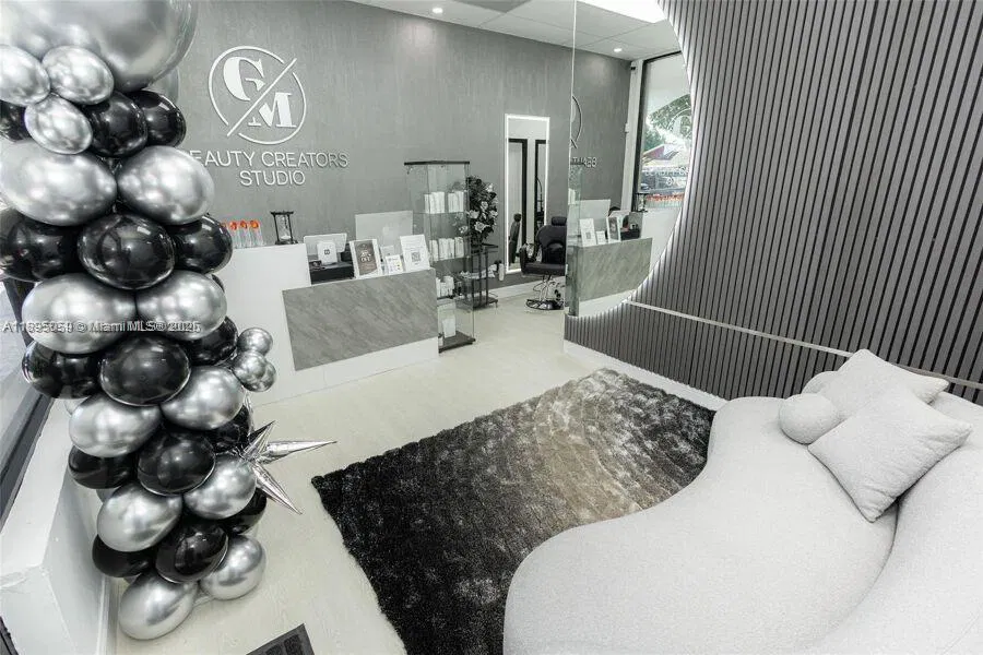 Turnkey Modern Hair Salon and Barber Shop with Prime Location