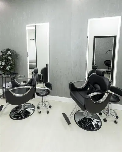 Turnkey Modern Hair Salon and Barber Shop with Prime Location