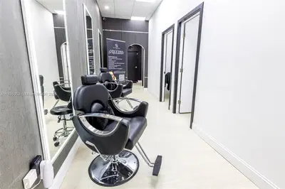 Turnkey Modern Hair Salon and Barber Shop with Prime Location