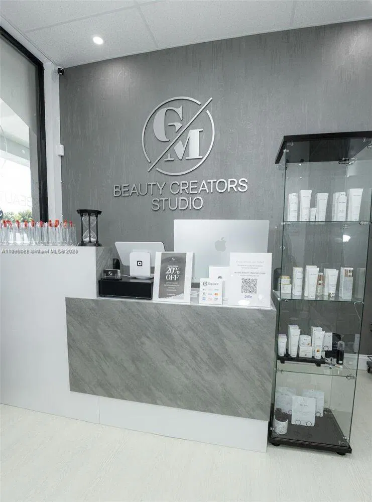 Turnkey Modern Hair Salon and Barber Shop with Prime Location