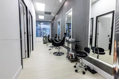 Turnkey Modern Hair Salon and Barber Shop with Prime Location