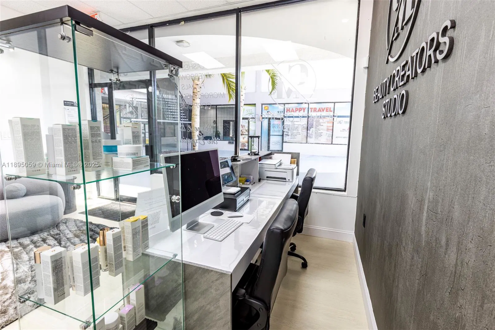 Turnkey Modern Hair Salon and Barber Shop with Prime Location