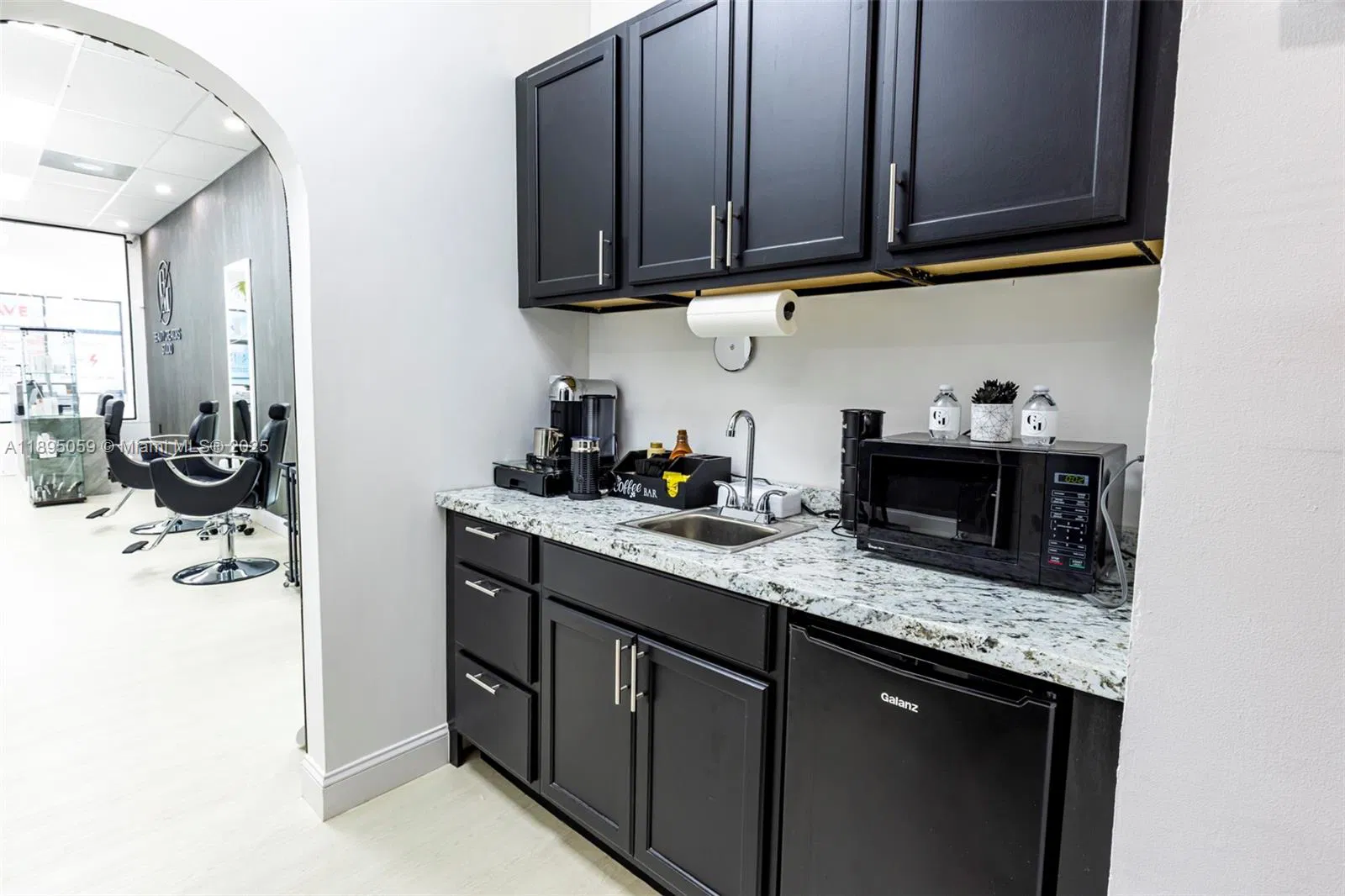 Turnkey Modern Hair Salon and Barber Shop with Prime Location