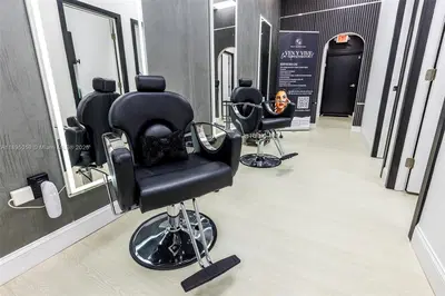 Turnkey Modern Hair Salon and Barber Shop with Prime Location