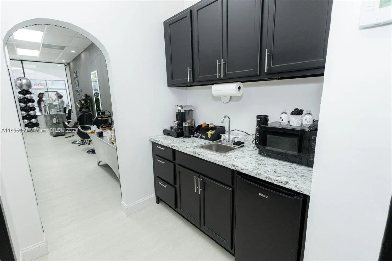 Turnkey Modern Hair Salon and Barber Shop with Prime Location