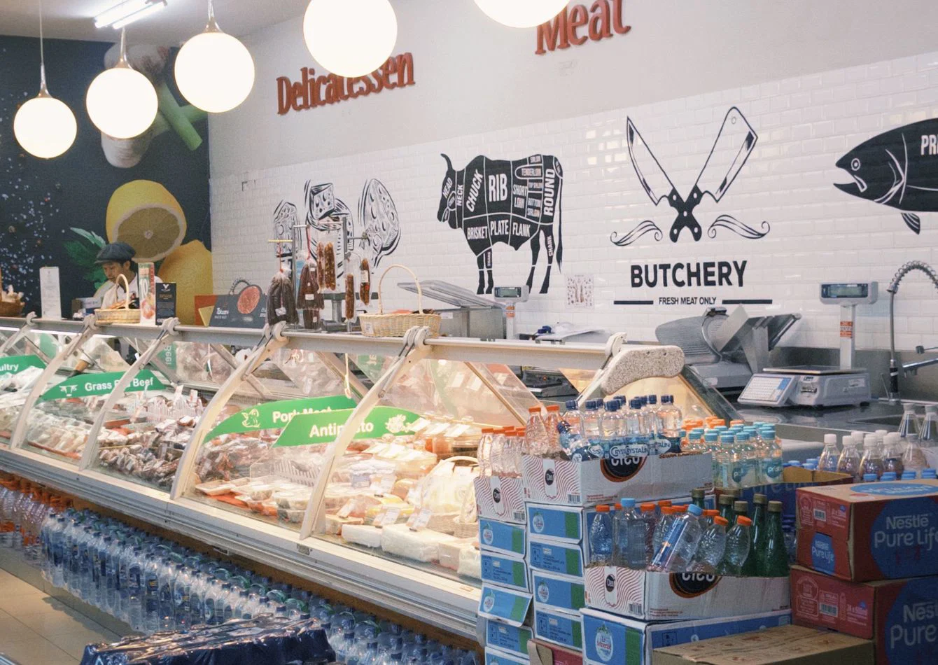 Complete Supermarket Equipment Package with Full Service Meat Department