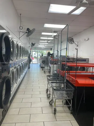Complete Laundromat Equipment Package with Vending Machines