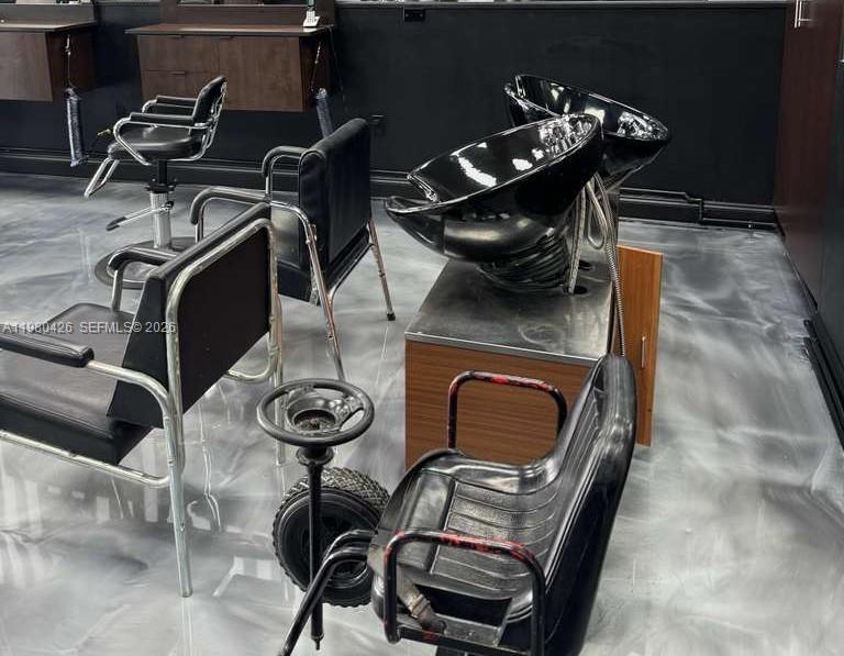 Complete Barber Shop Equipment Package with 10 Stations