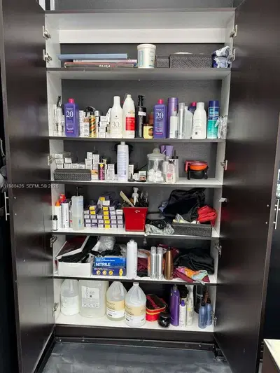 Complete Barber Shop Equipment Package with 10 Stations