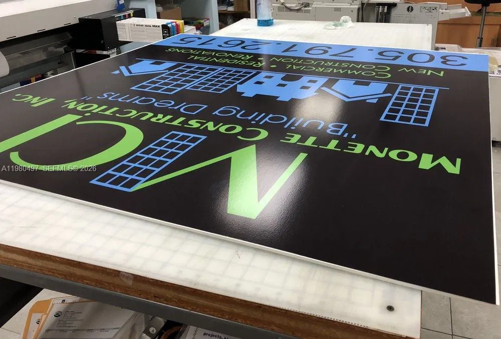 Complete Commercial Print  Sign Equipment Package