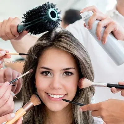 Complete Beauty Salon Equipment Package with 8 Stations