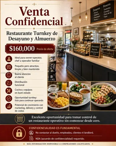 Complete Restaurant Equipment Package with Operating Infrastructure