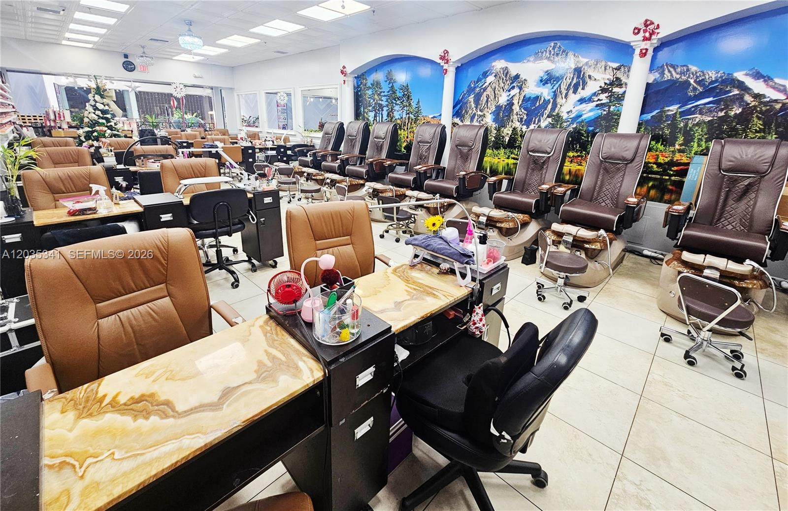 Profitable Nail Salon with High Foot Traffic Location