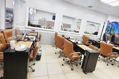 Profitable Nail Salon with High Foot Traffic Location
