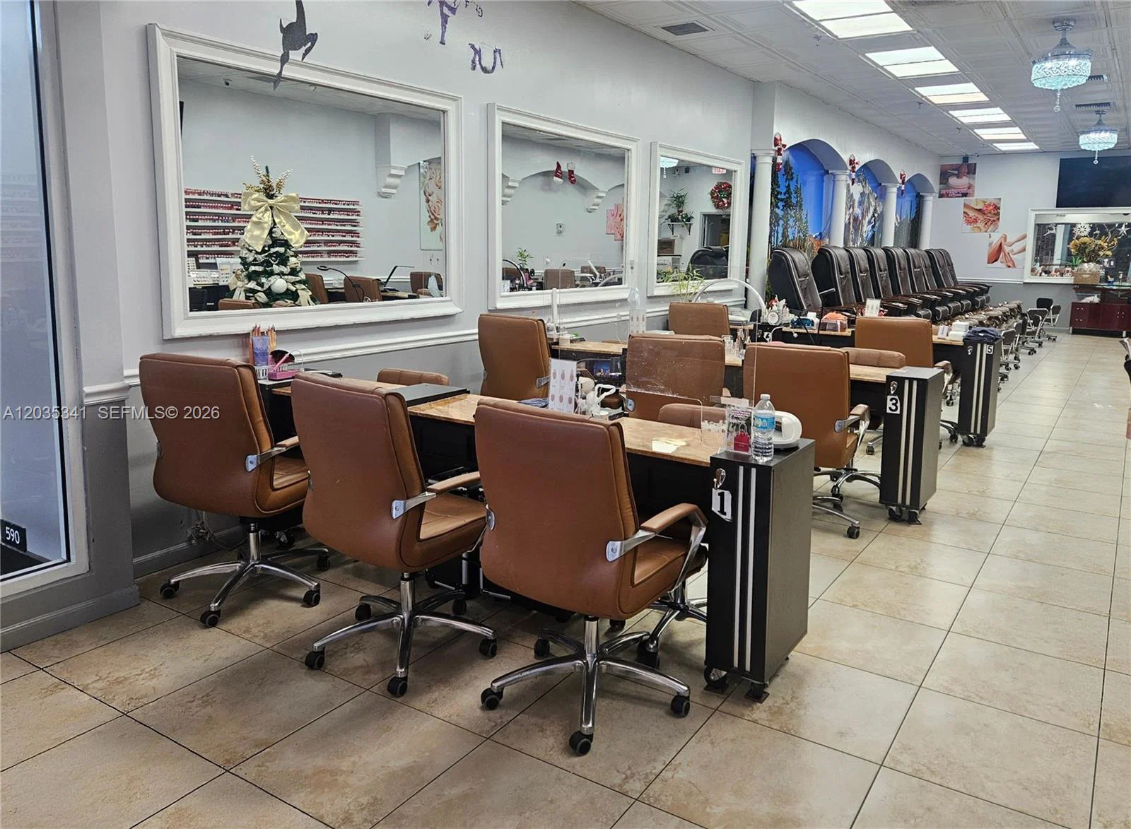 Profitable Nail Salon with High Foot Traffic Location