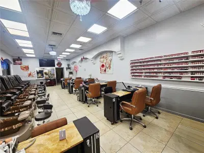 Profitable Nail Salon with High Foot Traffic Location