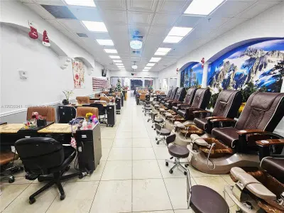 Profitable Nail Salon with High Foot Traffic Location