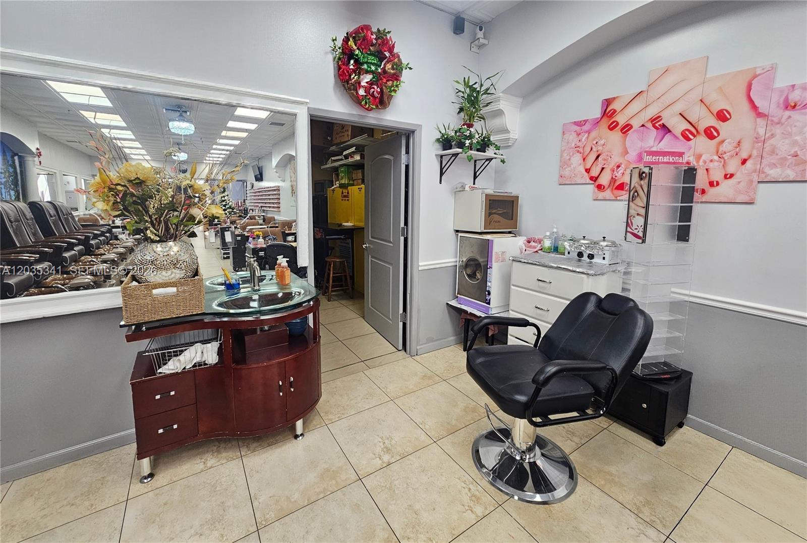 Profitable Nail Salon with High Foot Traffic Location
